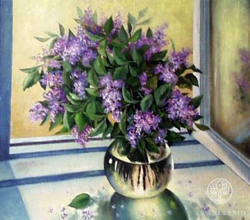 Сирень на подоконнике / The Lilac on the Window Sill