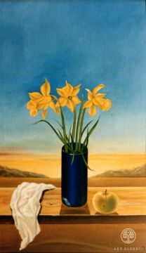 Натюрморт с нарциссами / Still-life with Daffodils