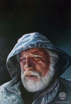 Сквозь годы ( Автопортрет в капюшоне) / Through the Years (Self- portrait in the Hood)