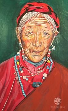 Тибетская бабушка