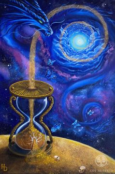 “Keeper of Time”, original painting