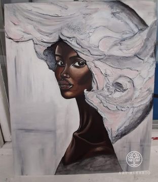 Mystical African woman