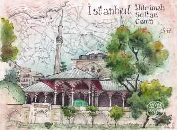 Стамбул. Мечеть Михримах Султан. / Mihrimah Sultan Camii