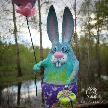 Bunny, art magnet