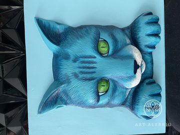Кот синий