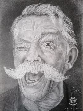 Portrait of John Hurt