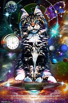 Космический кот / Space cat