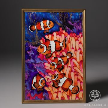 Clownfish and sea anemone