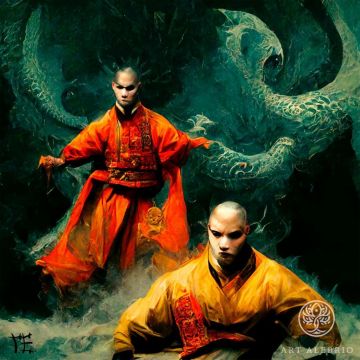 Монахи и драконы №7 
