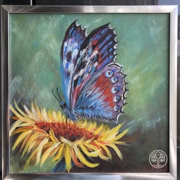 "Butterfly on a flower" Rafaelyan Anna