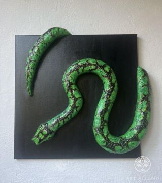 Green snake