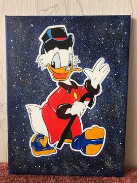 Painting "Scrooge McDuck"