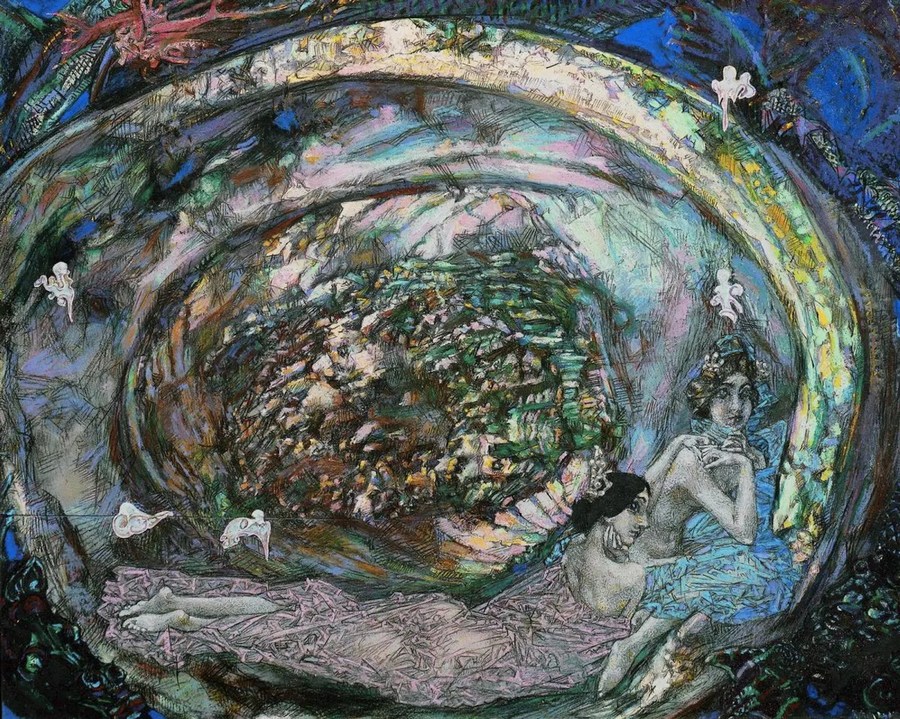 Mikhail vrubel is a renowned russian painter